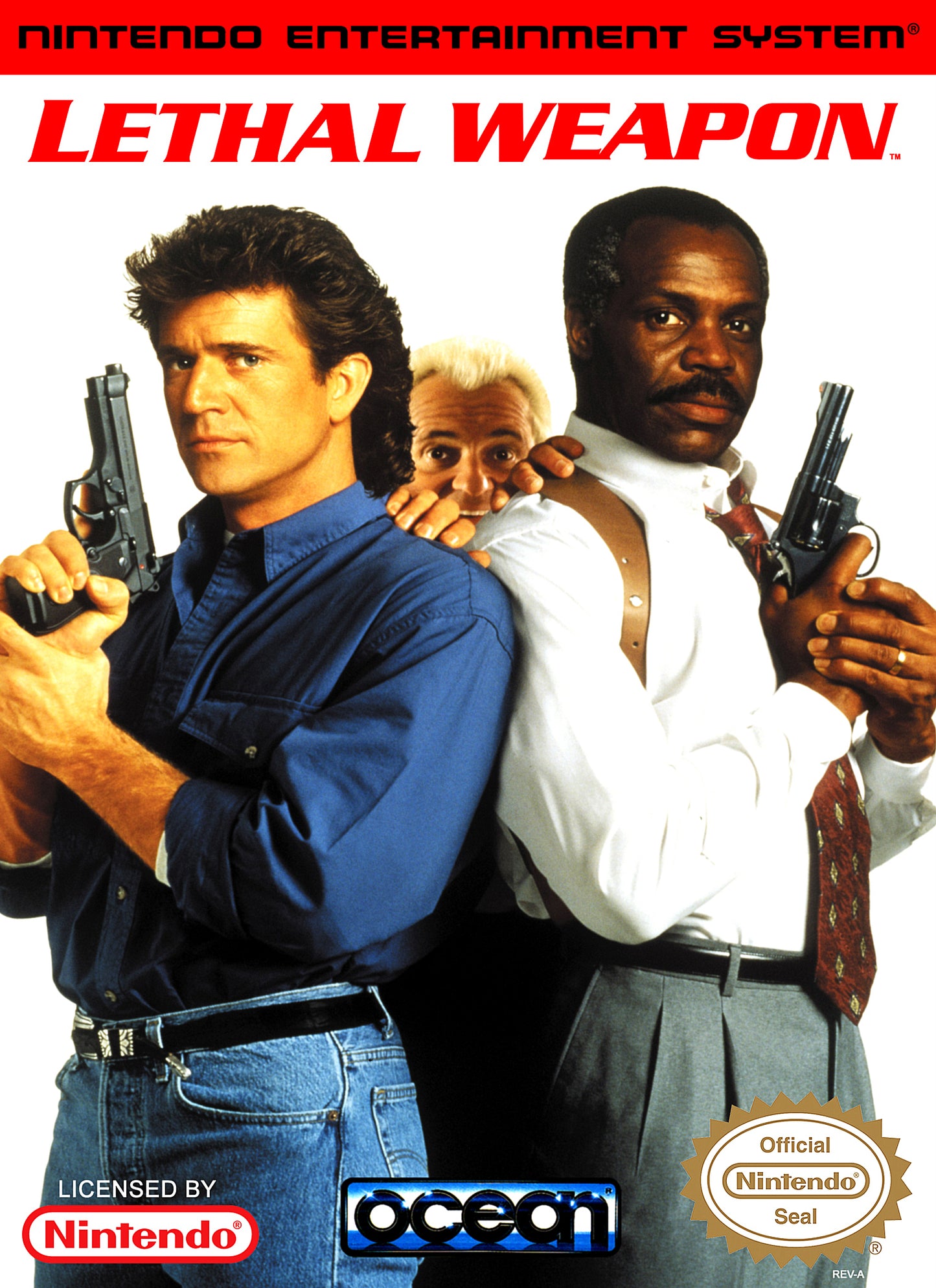 LETHAL WEAPON - NES (W/BOX & MANUAL)