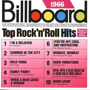 VARIOUS - BILLBOARD TOP ROCK N' ROLL HITS: 1966
