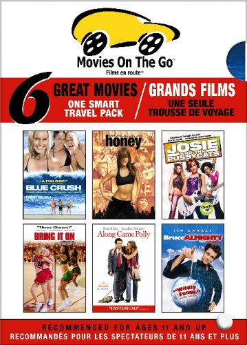 MOVIES ON THE GO V3: BLUE CRUSH / HONEY / JOSIE AND THE PUSSY CATS / BRING IT ON / ALONG CAME POLLY / BRUCE ALIMIGHTY