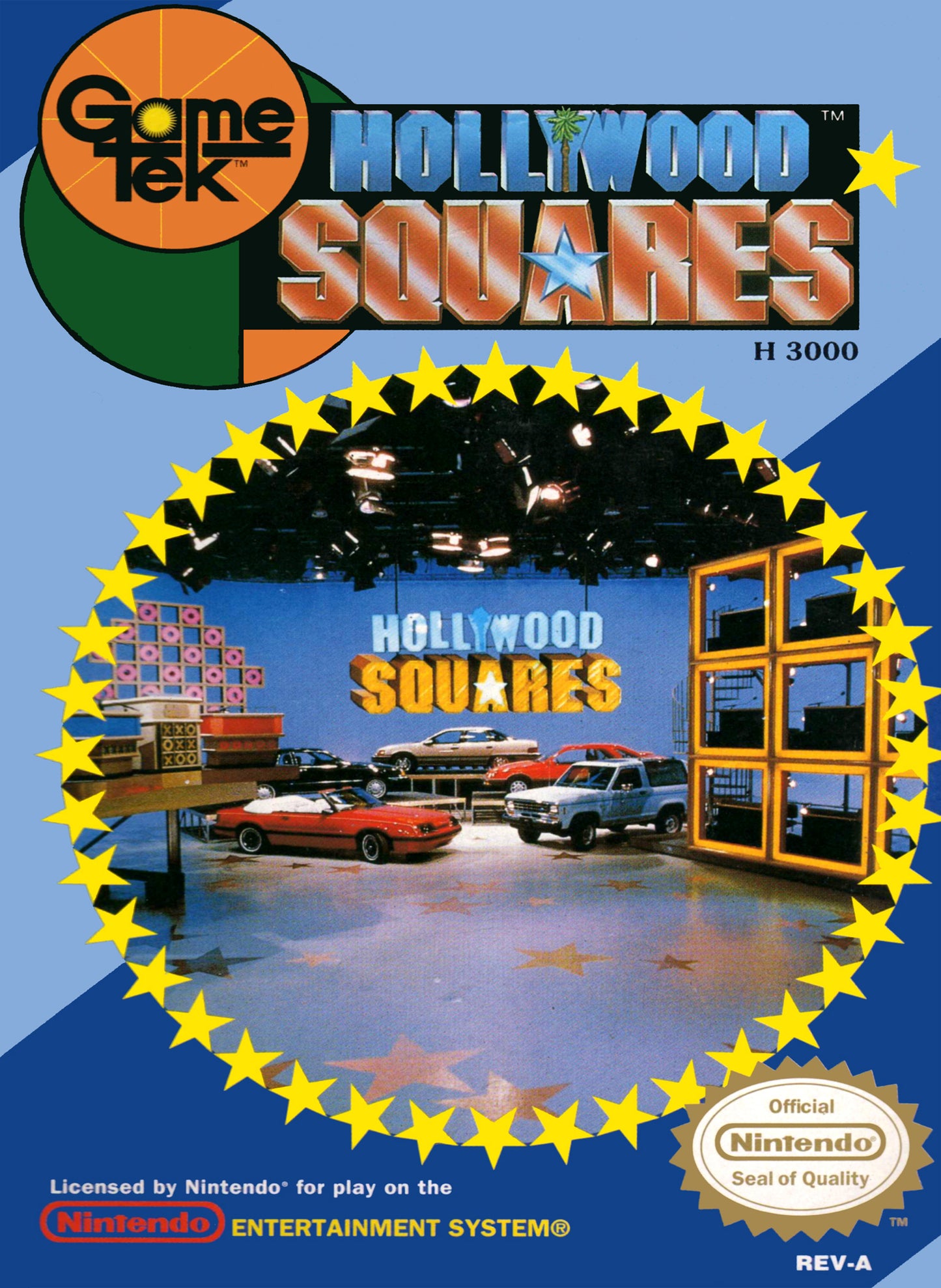 HOLLYWOOD SQUARES - NES (W/BOX)
