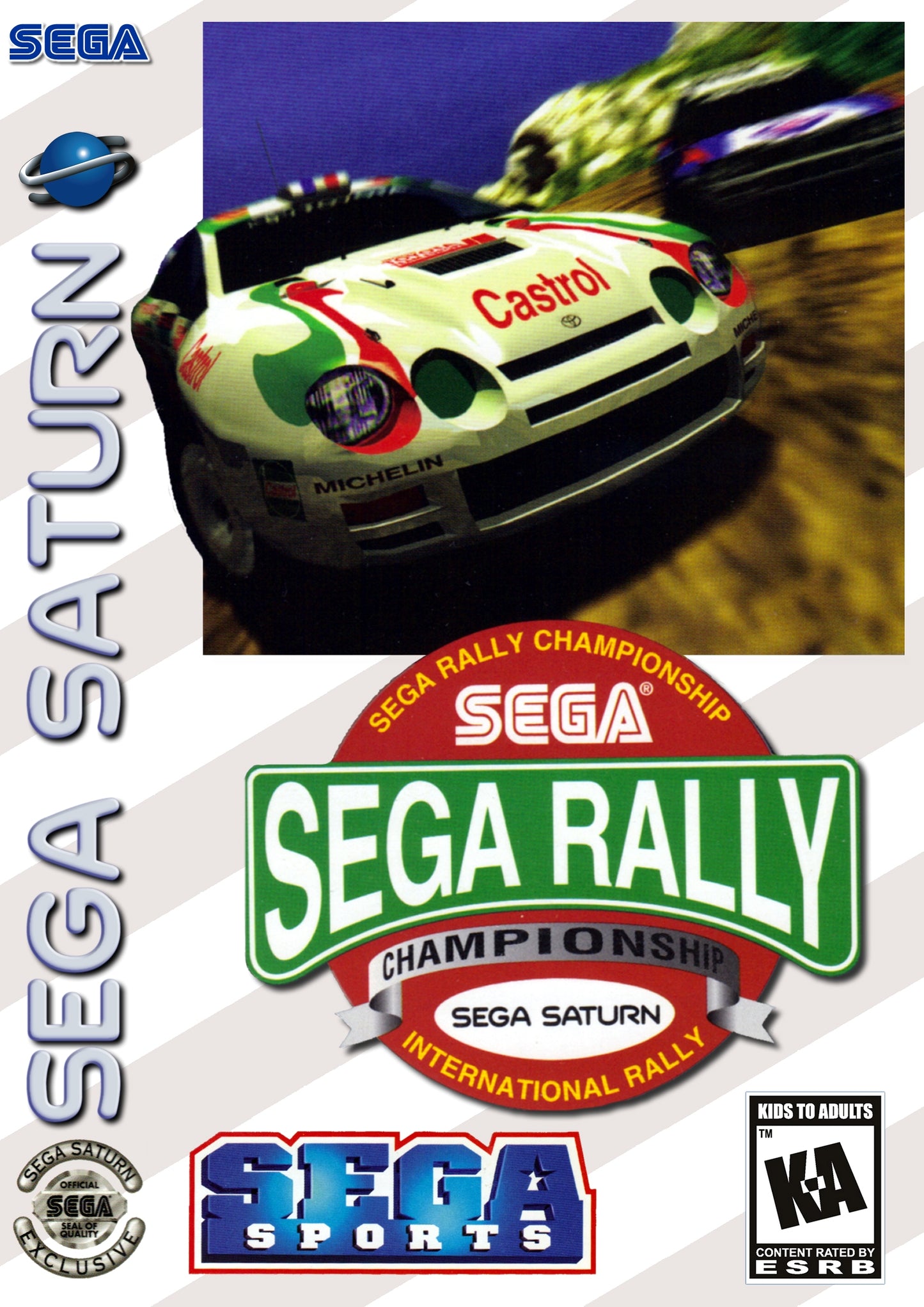 SEGA RALLY CHAMPIONSHIP - SATURN