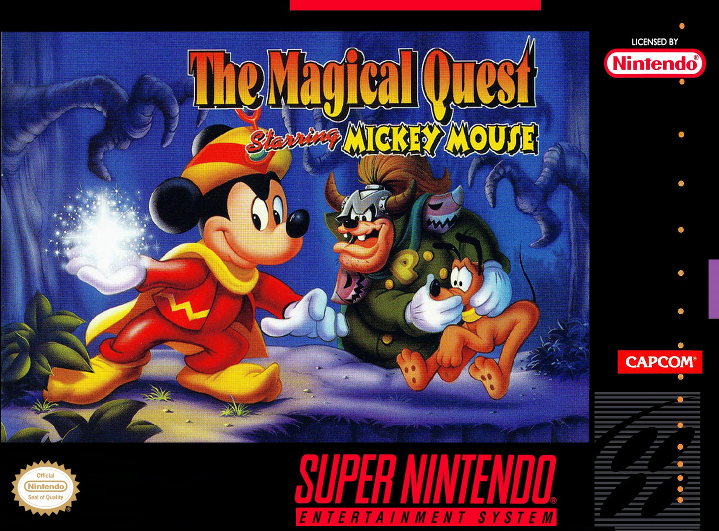 MAGICAL QUEST STARRING MICKEY MOUSE - SNES (W/BOX & MANUAL)