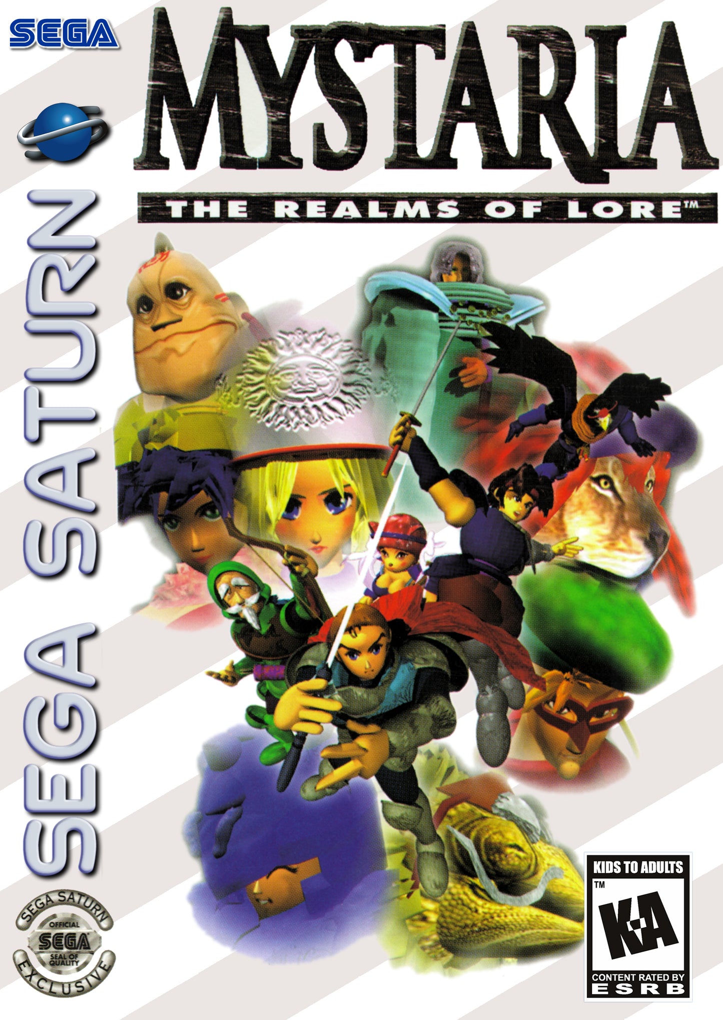 BLAZING HEROES - SATURN