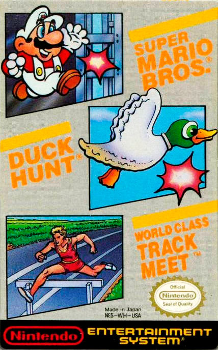 SUPER MARIO BROS./DUCK HUNT/WORLD CLASS - NES (W/BOX)