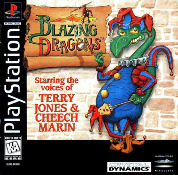 BLAZING DRAGONS - PS1