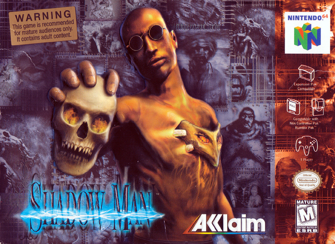 SHADOW MAN - N64 (W/BOX)