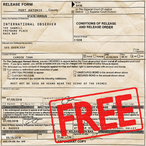 INTERNATIONAL OBSERVER - FREE FROM THE DUNGEONS OF DUB