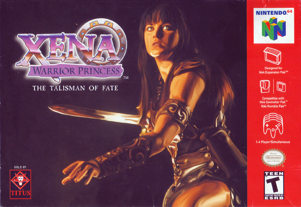 XENA: WARRIOR PRINCESS - N64 (W/BOX & MANUAL)