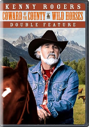 COWARD OF THE COUNTY/WILD HORSES - DVD-KENNY ROGERS DOUBLE FEATURE