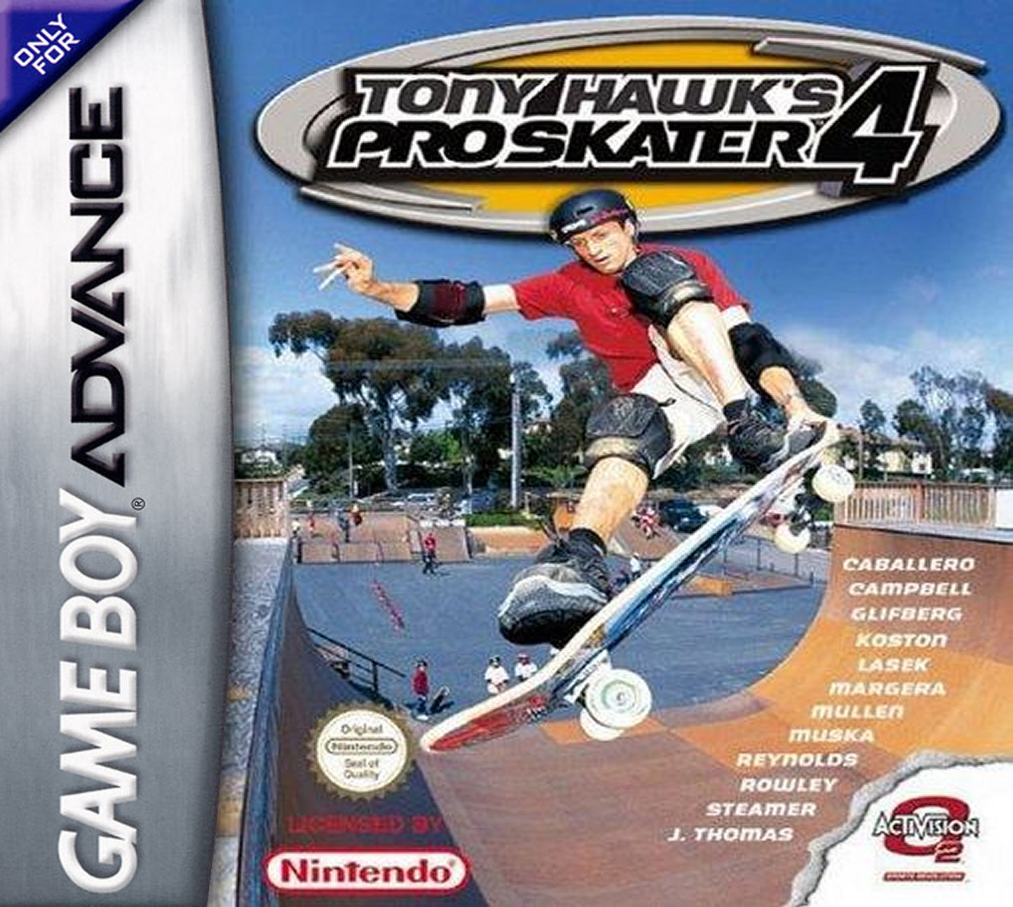 TONY HAWK'S PRO SKATER 4 - GBA