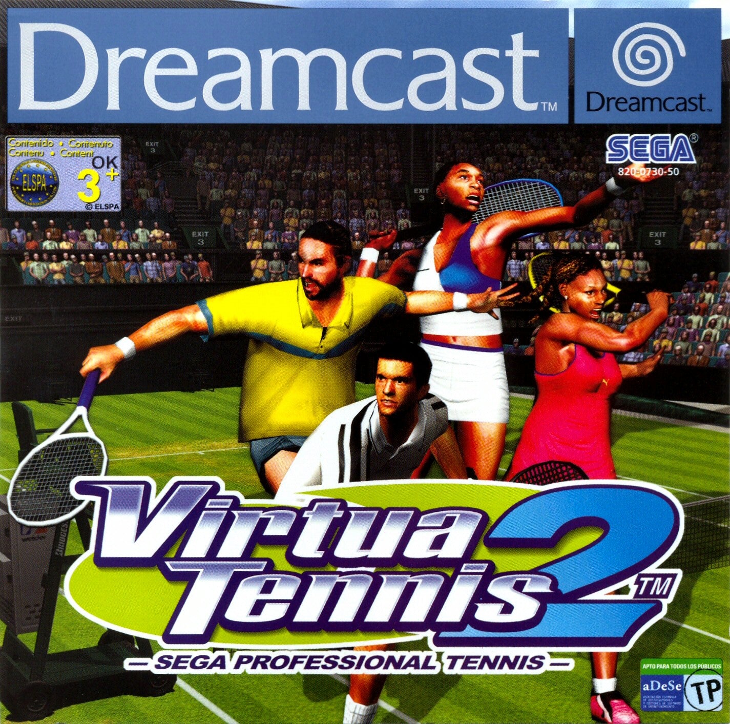 VIRTUA TENNIS 2 - DC
