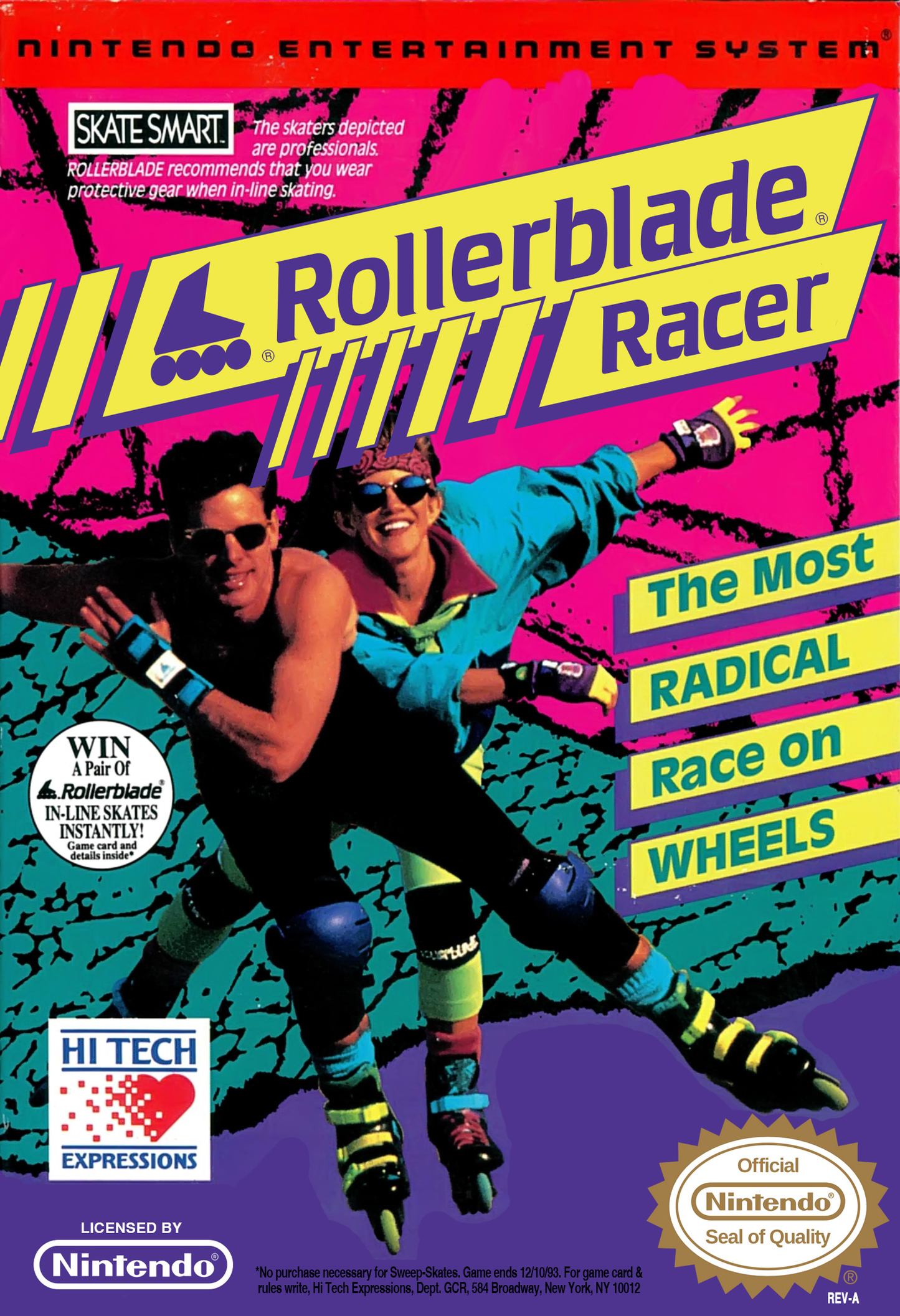 ROLLERBALDE RACER - NES