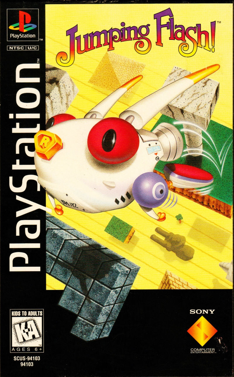JUMPING FLASH (LONGBOX) - PS1