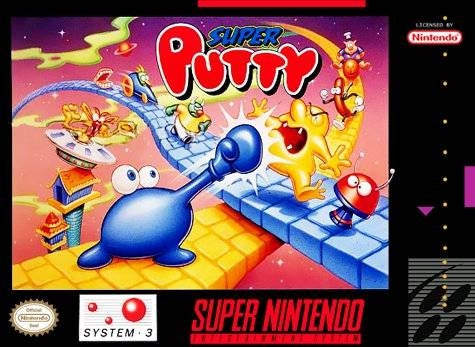 SUPER PUTTY - SNES (W/BOX)