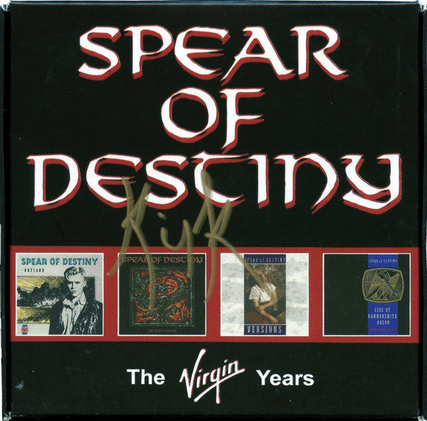 SPEAR OF DESTINY - VIRGIN YEARS (4CDS)