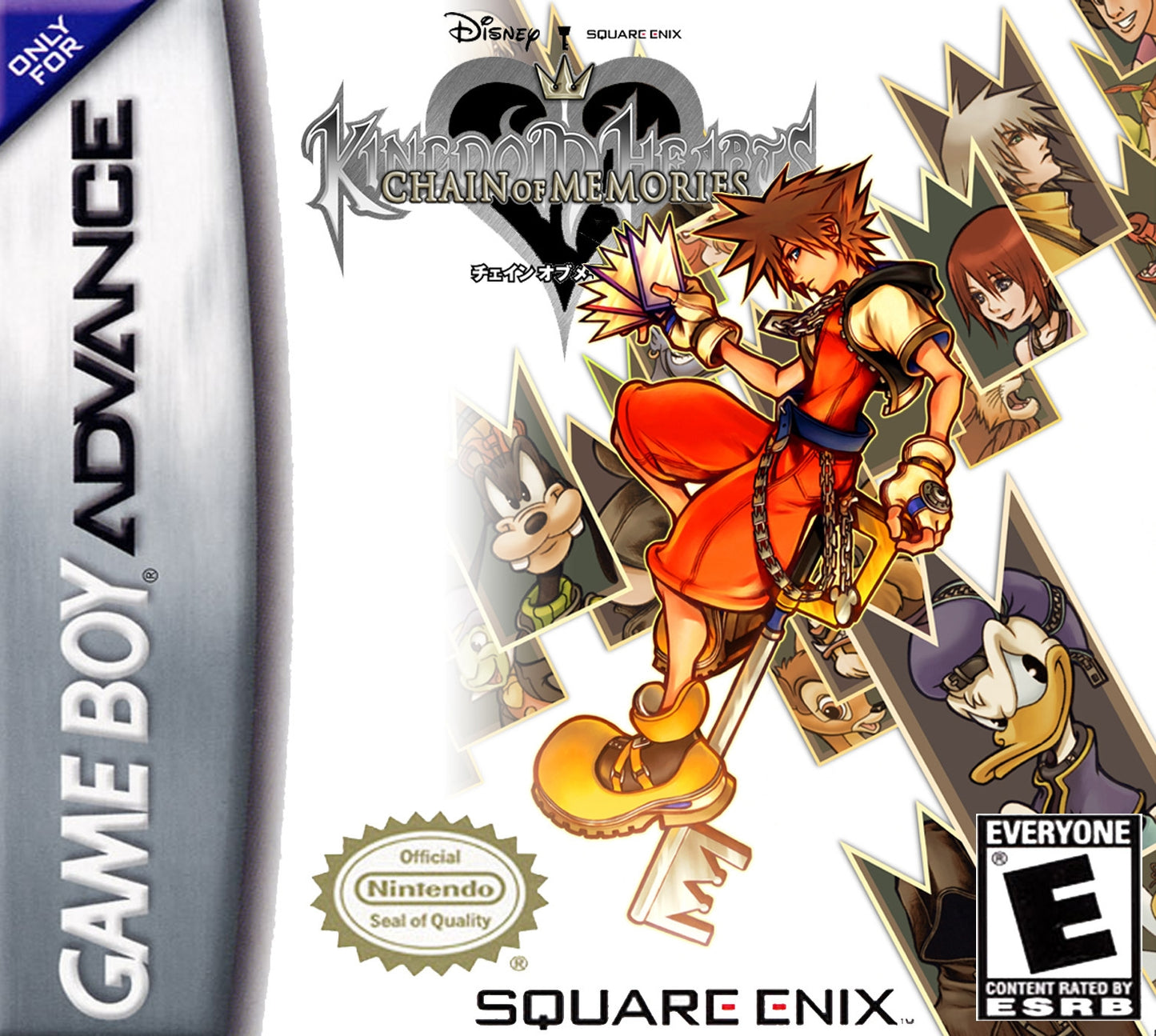 KINGDOM HEARTS: CHAIN OF MEMORIES - GBA