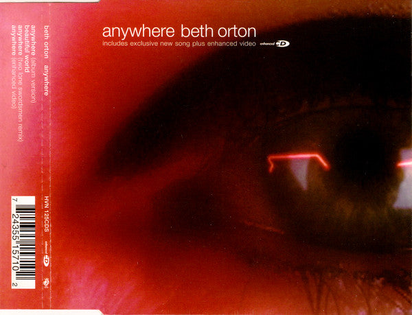 ORTON, BETH - ANYWHERE (CDS)