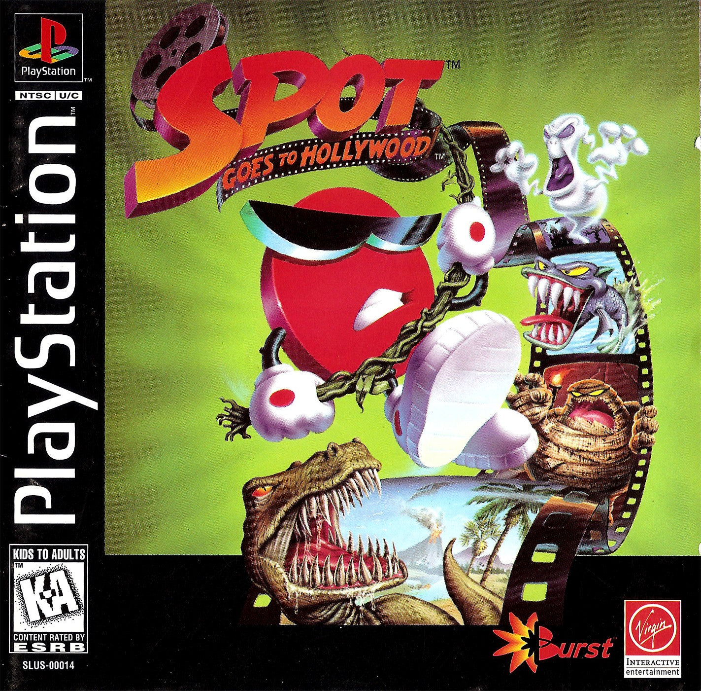 SPOT GOES TO HOLLYWOOD - PS1