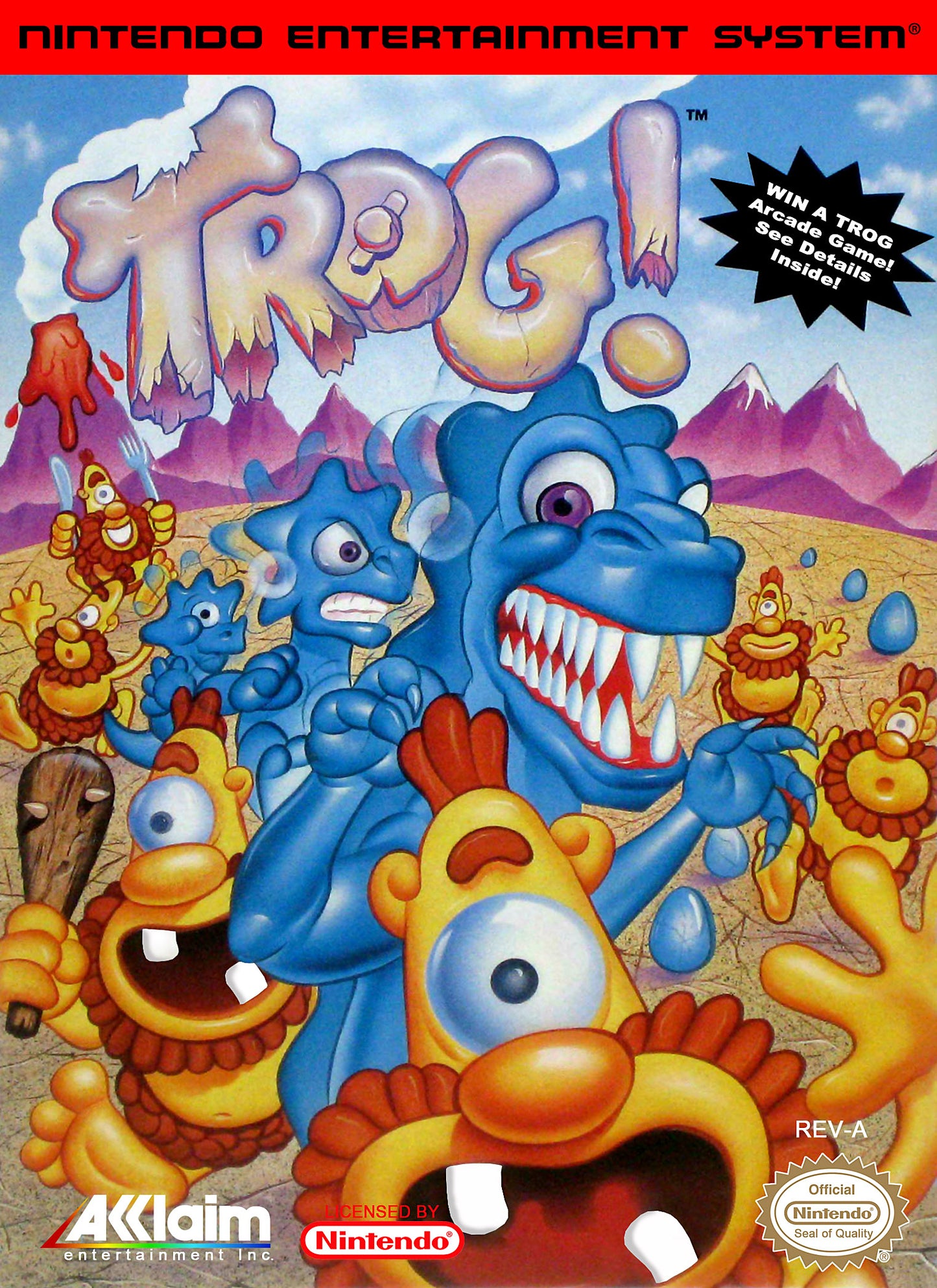 TROG - NES (W/BOX)