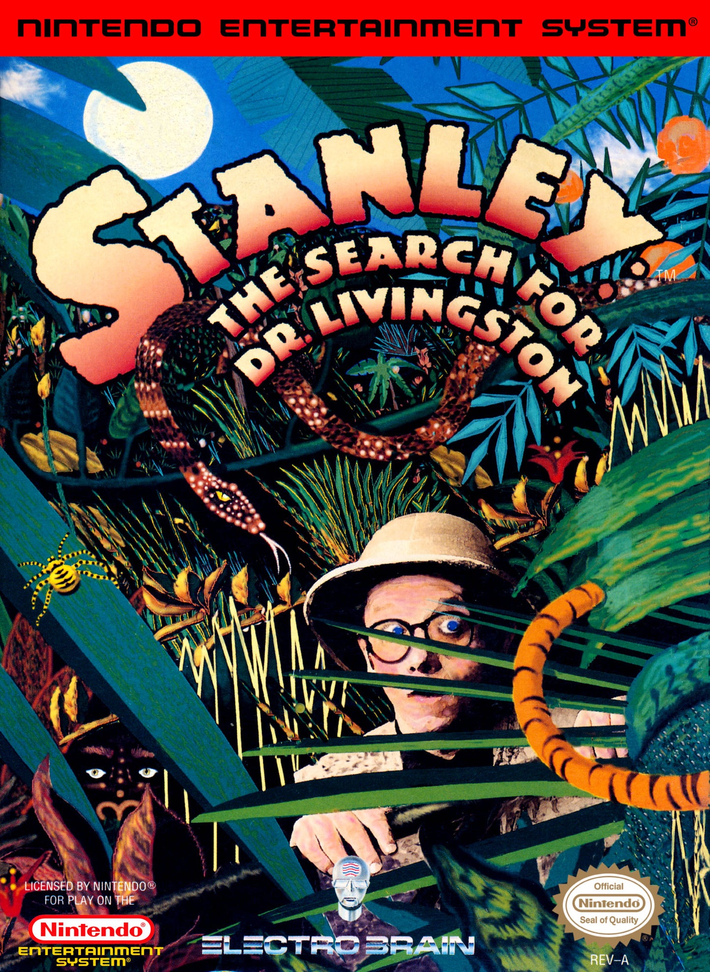 STANLEY: THE SEARCH FOR DR. LIVINGSTON - NES (W/BOX)