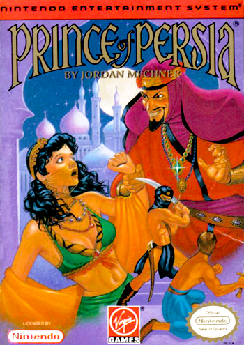 PRINCE OF PERSIA - NES (W/BOX)