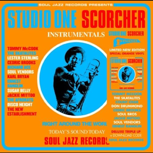 SOUL JAZZ RECORDS PRESENTS - STUDIO ONE SCORCHER (TRANSPARENT ORANGE VINYL)