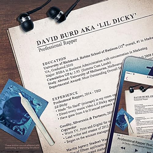 LIL DICKY - PROFESSIONAL RAPPER (CD)