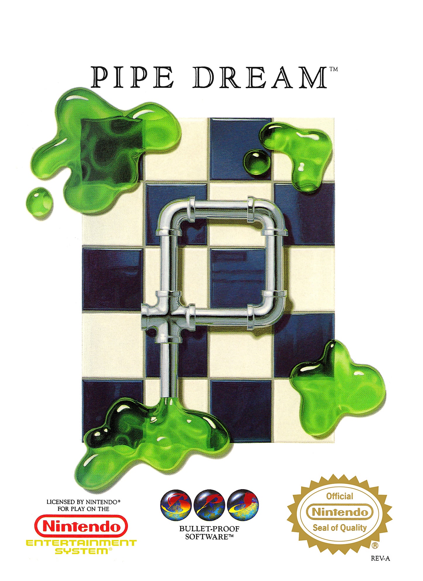 PIPE DREAM - NES (W/BOX & MANUAL)