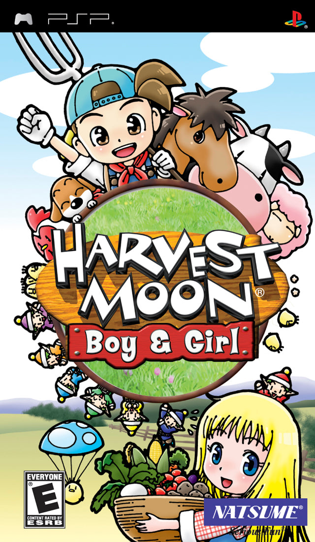 HARVEST MOON: BOY & GIRL - PSP
