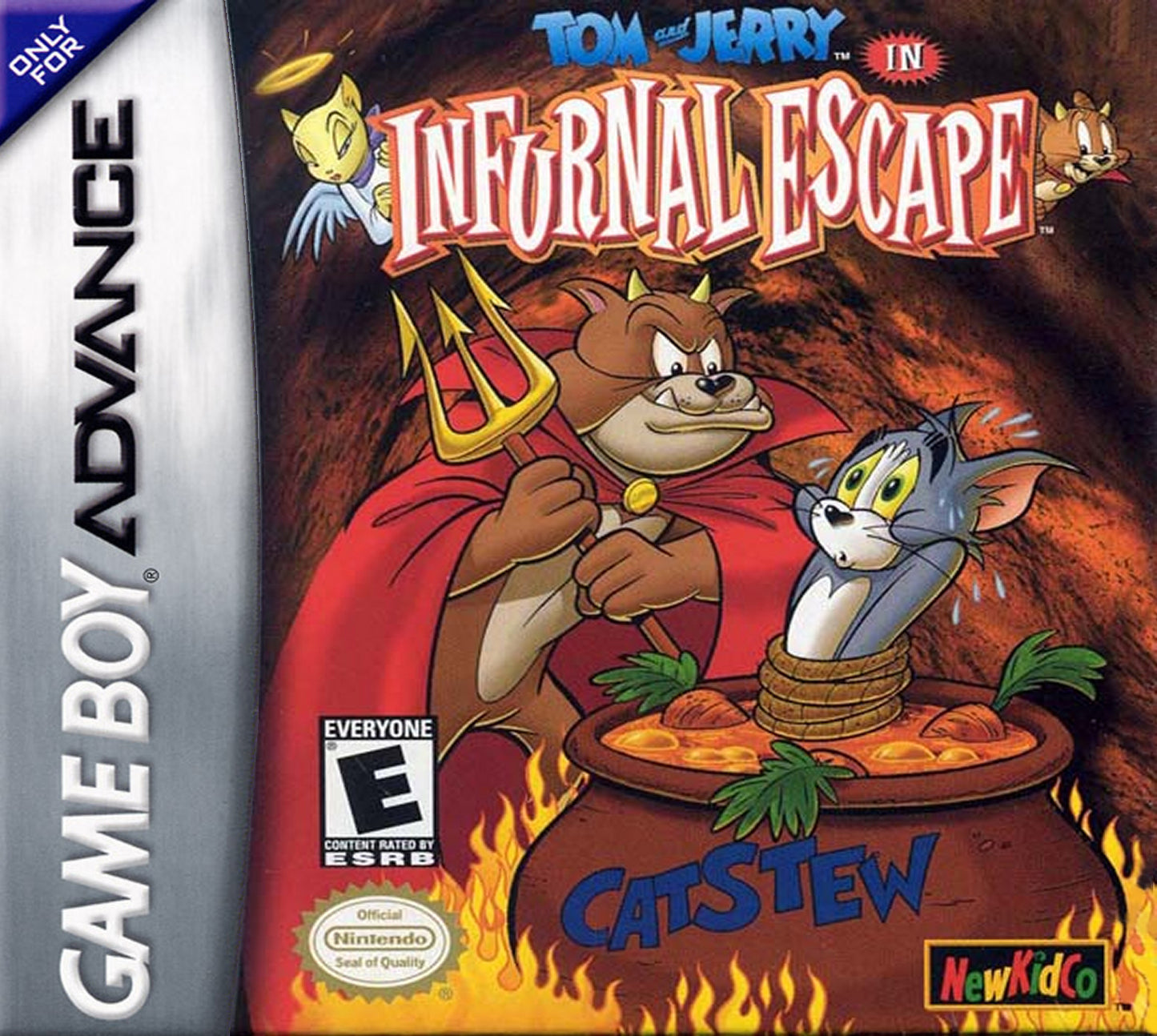 TOM & JERRY IN INFURNAL ESCAPE - GBA