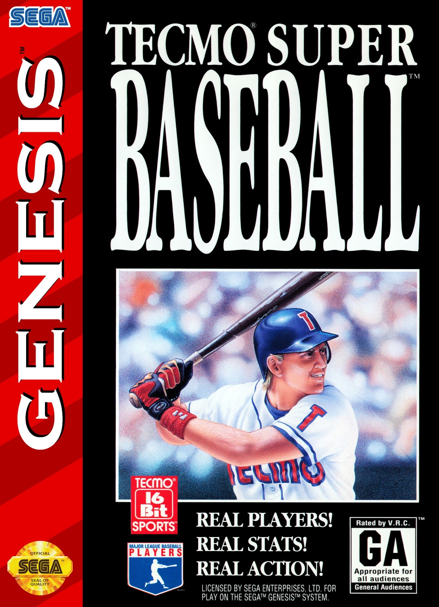 TECMO SUPER BASEBALL - GENESIS