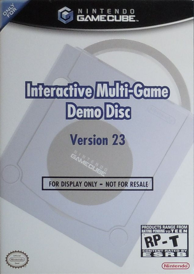 INTERACTIVE MULTI-GAME DEMO DISC #23 - GCB