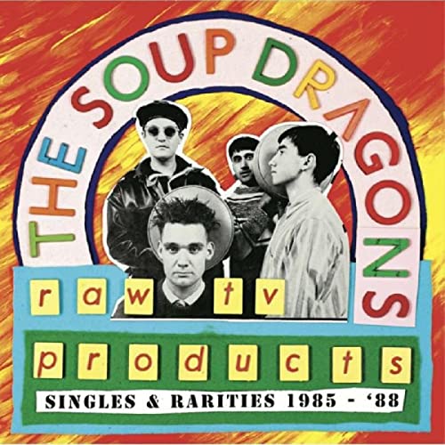 THE SOUP DRAGONS - RAW TV PRODUCTS - SINGLES & RARITIES 1985-88 (RED VINYL)