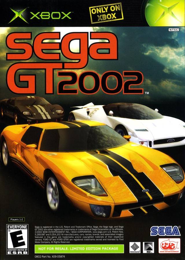SEGA GT 2002 - XBOX