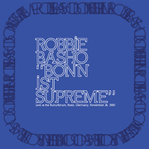 BASHO, ROBBIE - BONN 1ST SUPREME