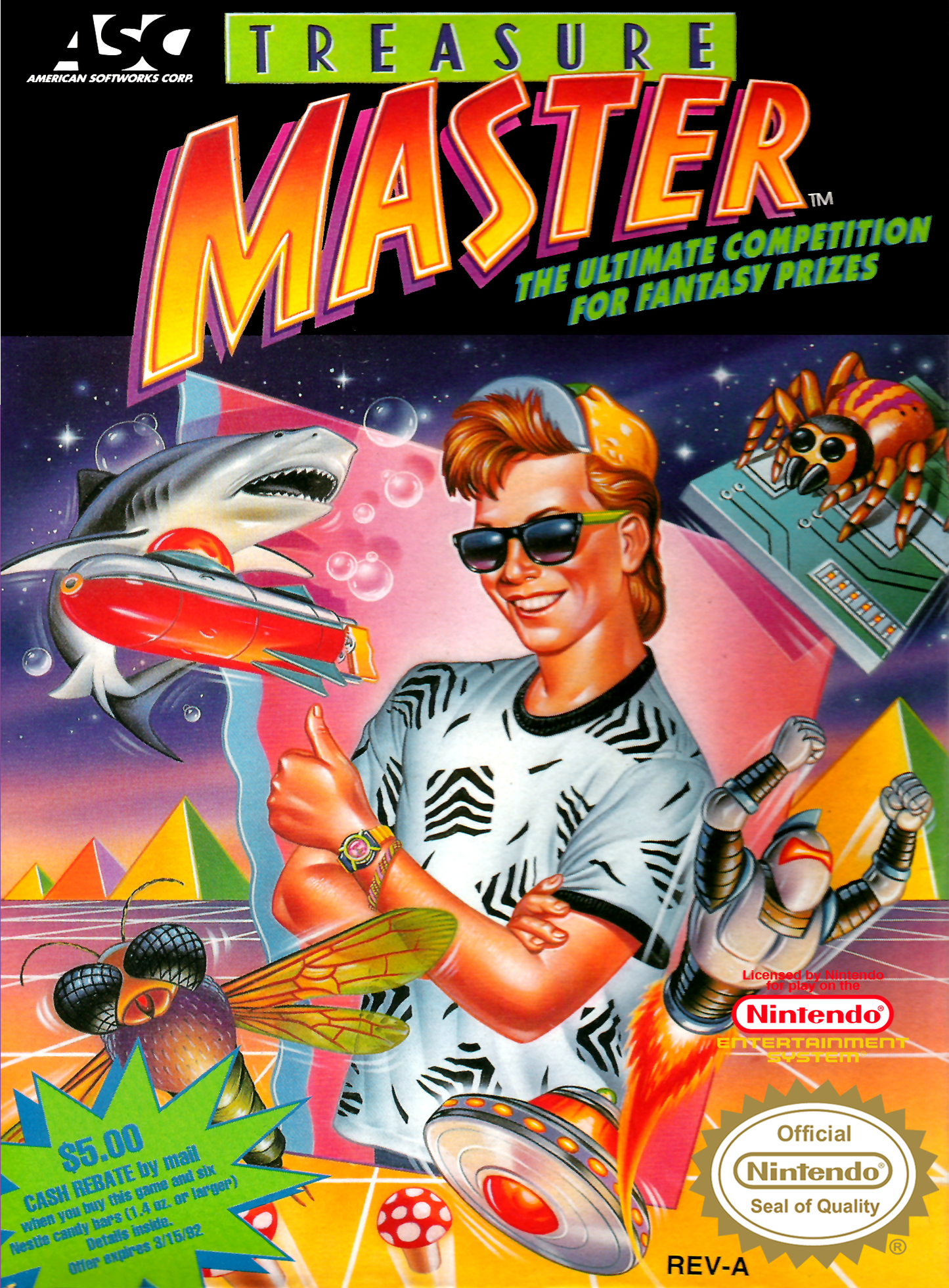 TREASURE MASTER - NES