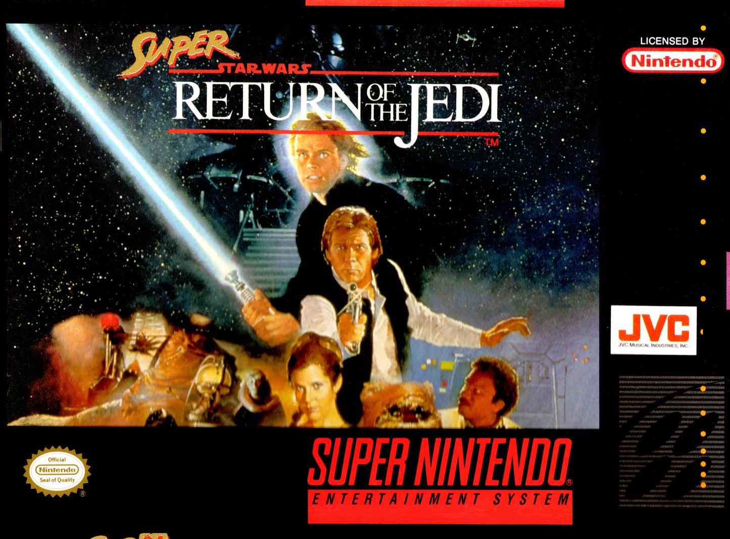 SUPER STAR WARS: RETURN OF THE JEDI - SNES