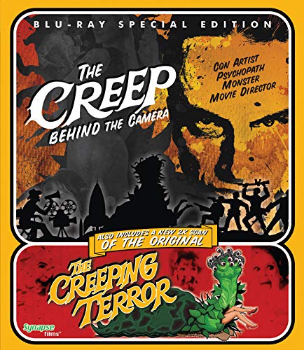 CREEP BEHIND THE CAMERA/CREEPING TERROR - BLU-DOUBLE FEATURE