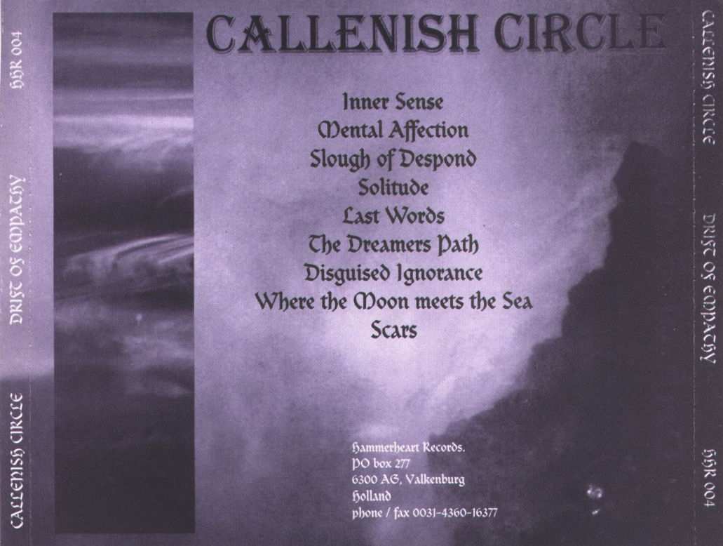 CALLENISH CIRCLE - DRIFT OF EMPATHY