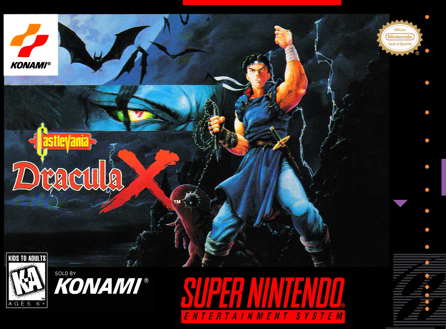 CASTLEVANIA: DRACULA X - SNES