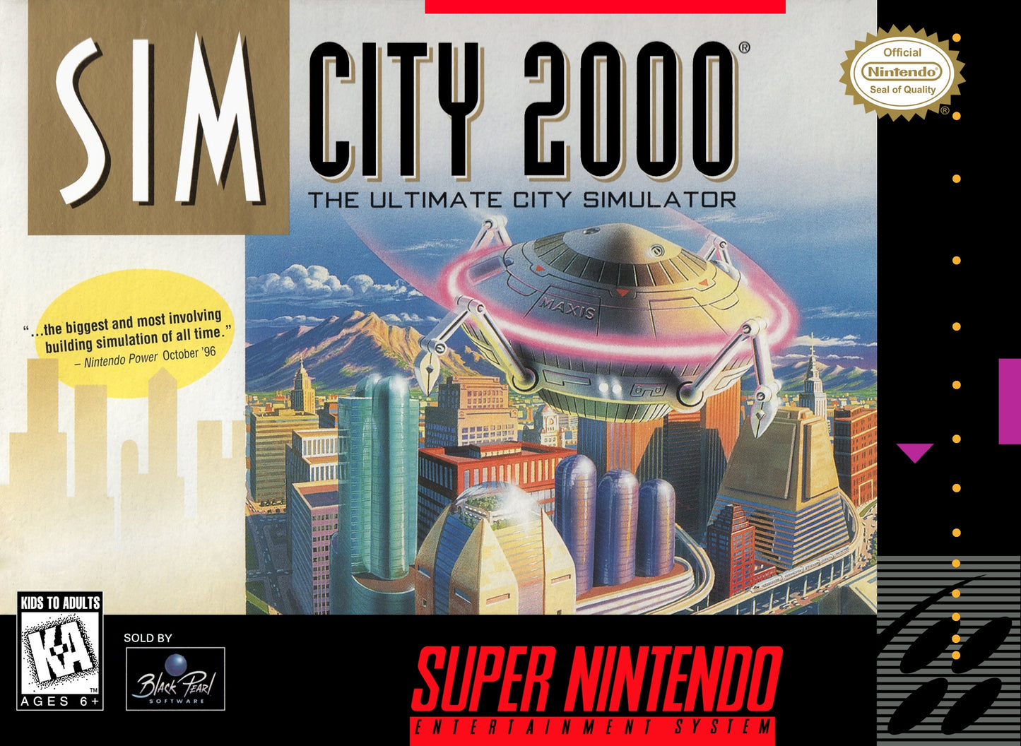 SIM CITY 2000 - SNES