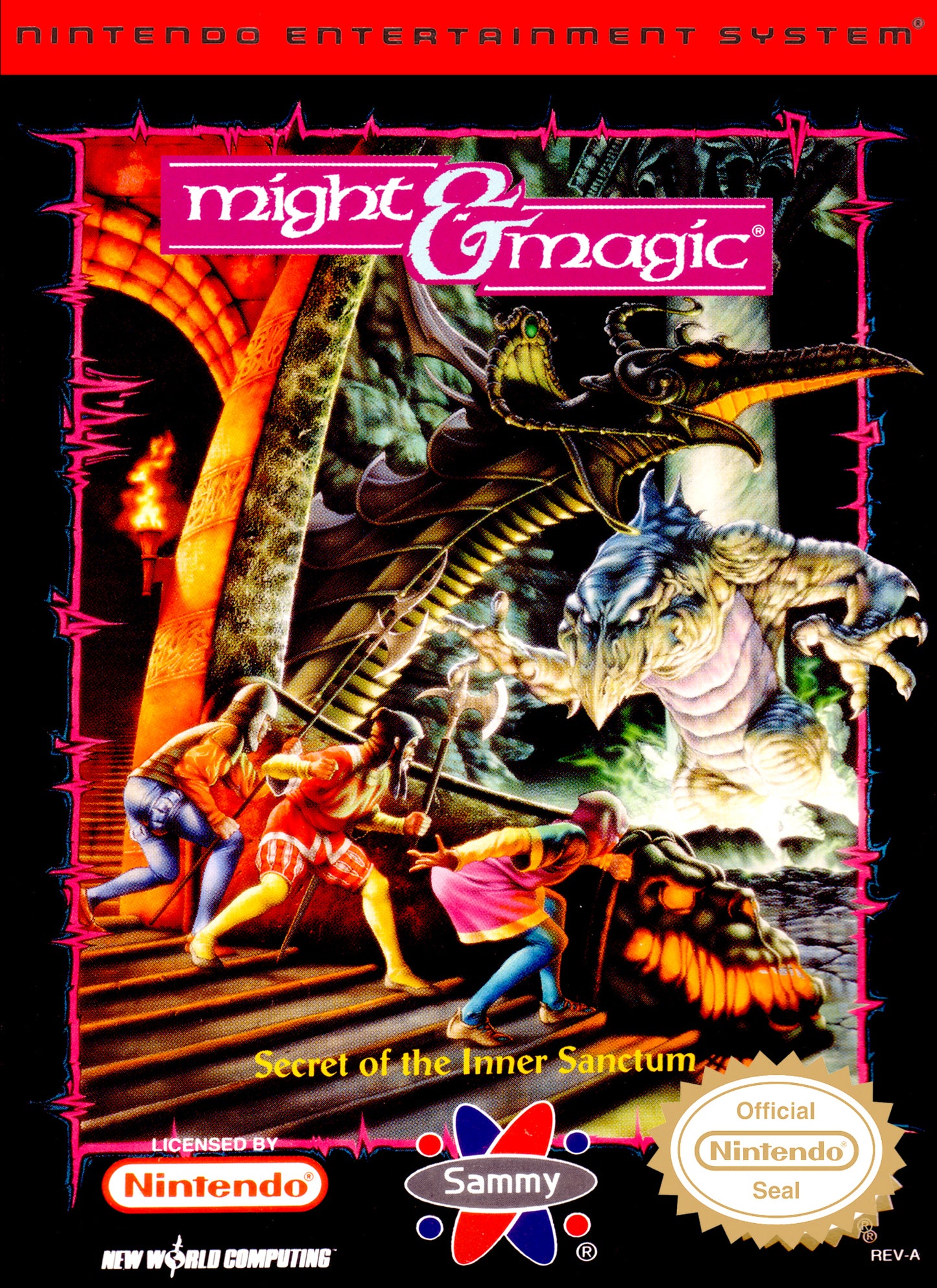MIGHT & MAGIC - NES