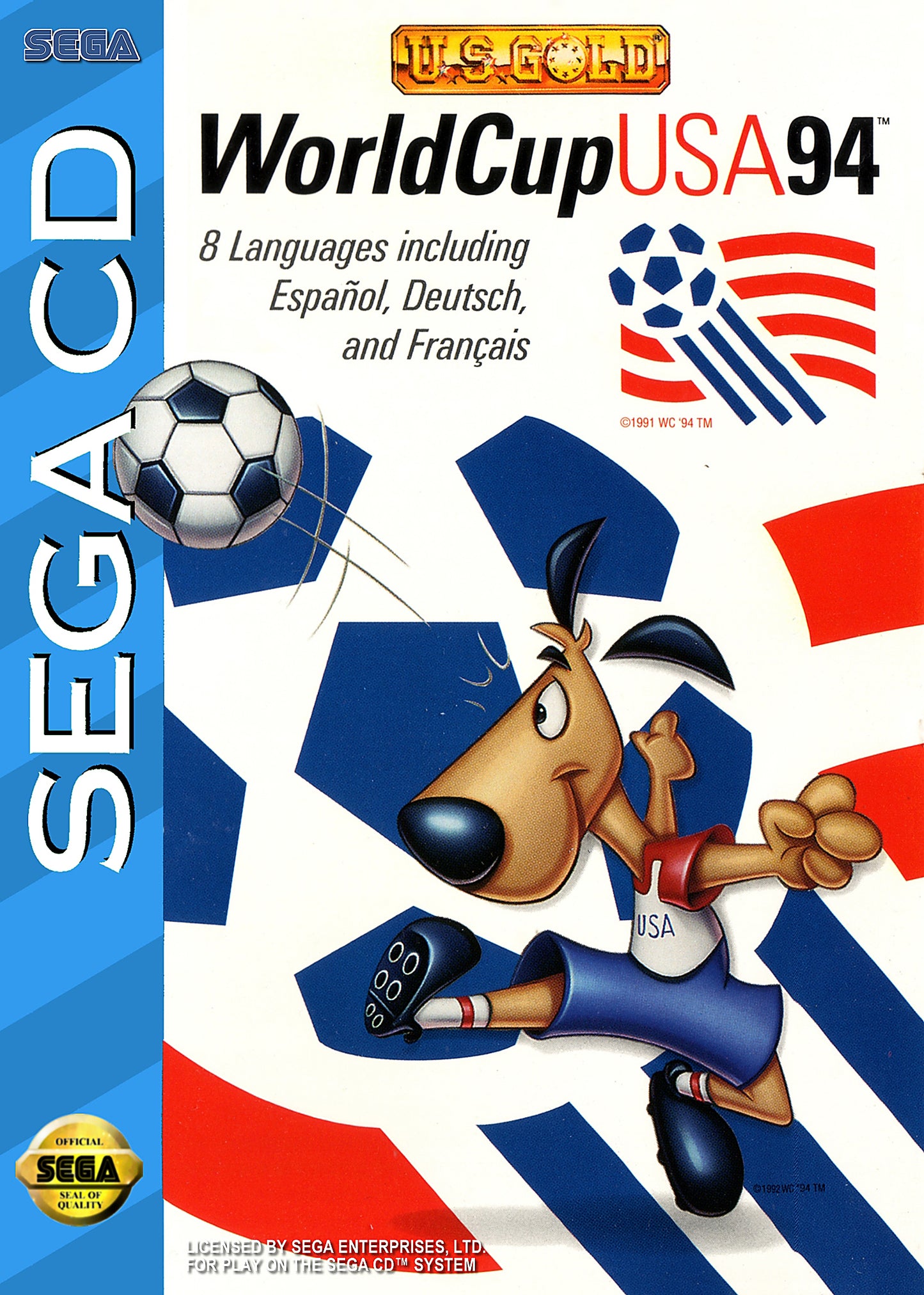 WORLD CUP USA 94 - SEGACD