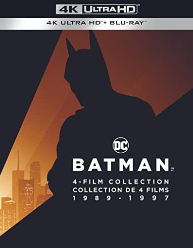 BATMAN (MOVIE) - BLU-4K- 4-FILM COLLECTION 89-97