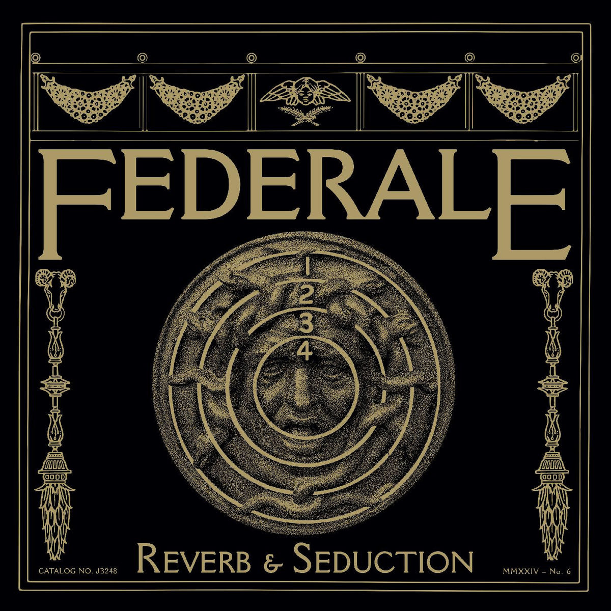 FEDERALE - REVERB & SEDUCTION (BURGUNDY VINYL)