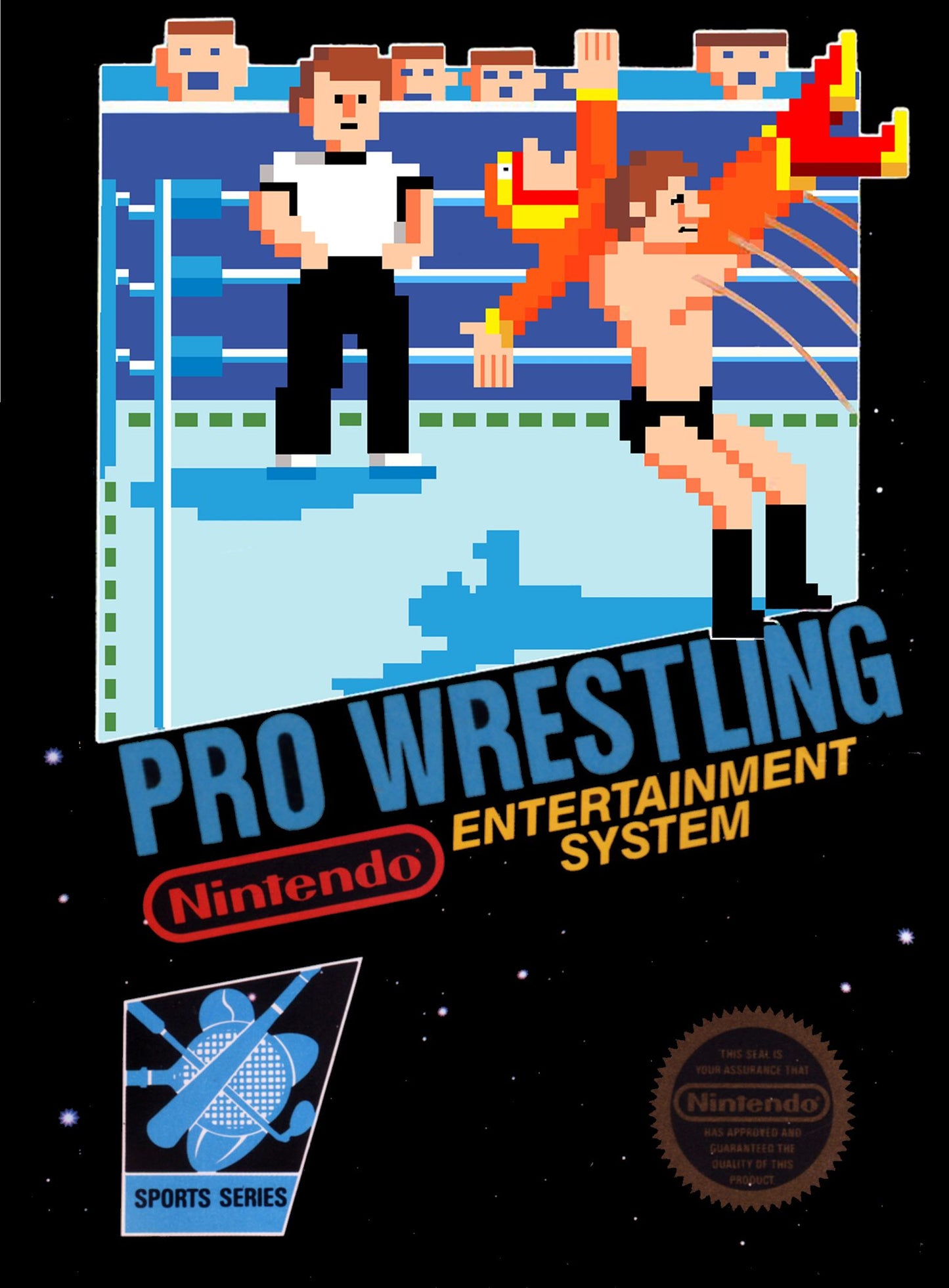 PRO WRESTLING - NES (W/BOX & MANUAL)