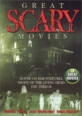 GREAT SCARY MOVIES - DVD-3 MOVIES-HOUSE ON HAUNTED HILL/NIGHT