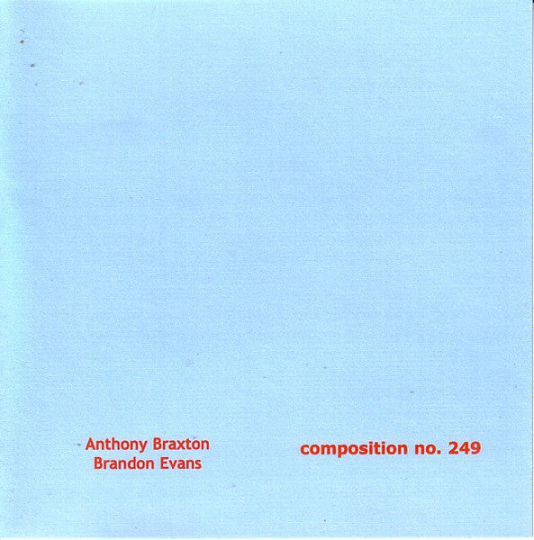 BRAXTON, ANTHONY - COMPOSITION NO. 98