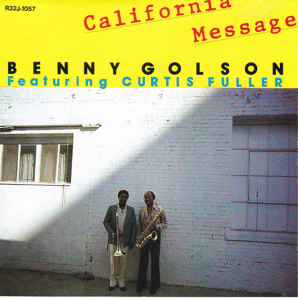 GOLSON, BENNY - CALIFORNIA MESSAGE