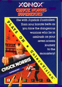 CHUCK NORRIS SUPERCICKS/SPIKE'S PEAK - ATARI2600